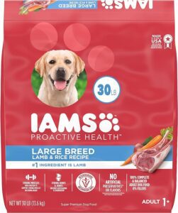 The Best Dog Food for Australian Shepherds - Pet Expert Connect Iams ProActive Health Lamb and Rice